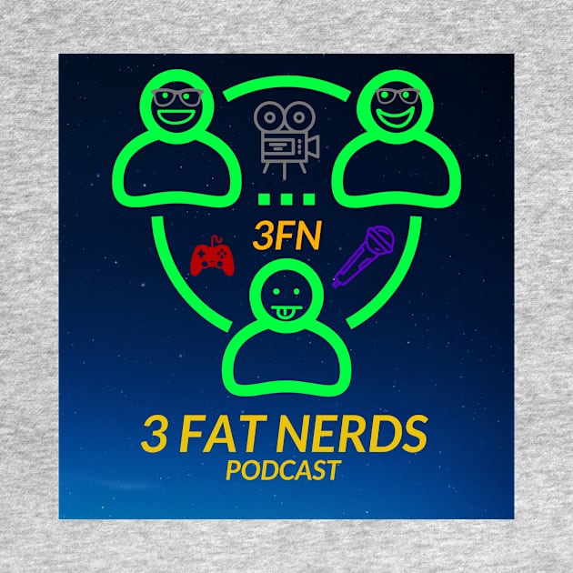 3FN Retro Logo by 3FN Podcast